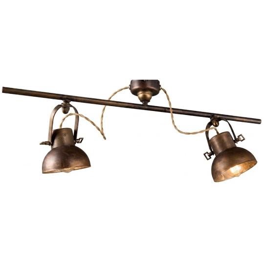 rez rusztikus farmhouse cottage mennyezeti lampa antikolt country vintage paraszthaz alacsony belmagassag vilagitas folyoso etkezo konyha spotlampa.jpg